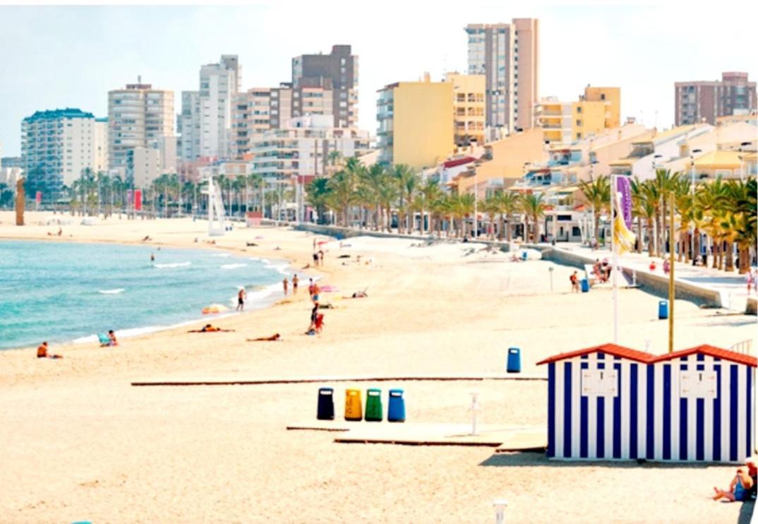 "Campello Beachside Duplex, Coastal Escape, Only 50 Meters From Sea" El Campello Buitenkant foto