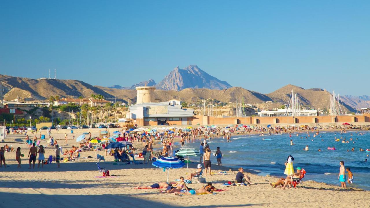 "Campello Beachside Duplex, Coastal Escape, Only 50 Meters From Sea" El Campello Buitenkant foto